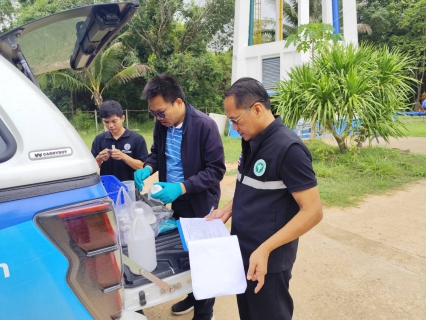 ไฟล์แนบ กปภ.ข.6 และ กปภ.สาขากุฉินารายณ์ ร่วมกับสำนักงานสาธารณสุขอำเภอกุฉินารายณ์ ดำเนินการเก็บตัวอย่างน้ำประปาโครงการน้ำประปาดื่มได้ ปี 2569