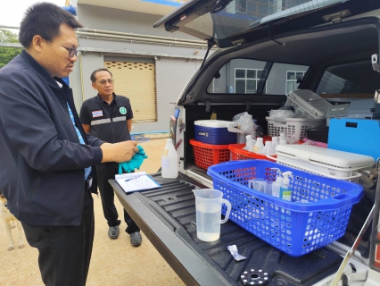ไฟล์แนบ กปภ.ข.6 และ กปภ.สาขากุฉินารายณ์ ร่วมกับสำนักงานสาธารณสุขอำเภอกุฉินารายณ์ ดำเนินการเก็บตัวอย่างน้ำประปาโครงการน้ำประปาดื่มได้ ปี 2569