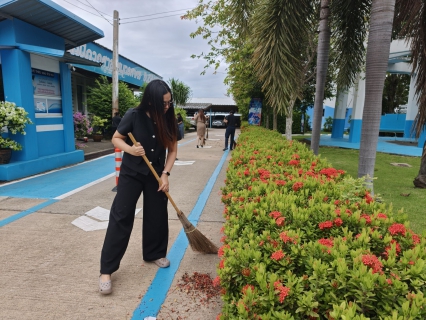 ไฟล์แนบ กปภ.สาขาสมุทรสาคร (พ) จัดกิจกรรมเคารพธงชาติ สวดมนต์ และทำความสะอาดพื้นที่สำนักงาน