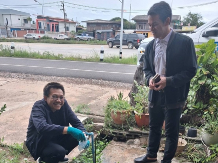 ไฟล์แนบ กปภ.ข.6 และ กปภ.สาขากาฬสินธุ์ ร่วมกับสำนักงานสาธารณสุขอำเภอยางตลาด ดำเนินการเก็บตัวอย่างน้ำประปาโครงการน้ำประปาดื่มได้ ปี 2569