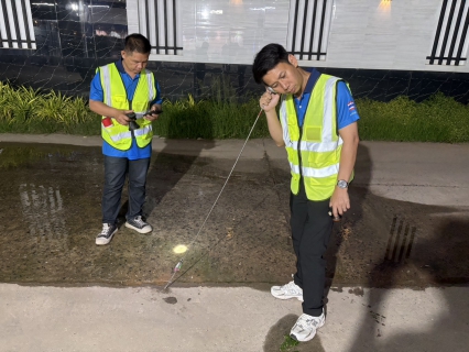 ไฟล์แนบ กปภ.สาขาขอนแก่น (พ) ร่วมกิจกรรม ALC Day (Active Leak Control Day) เดินสำรวจหาท่อแตกรั่วเชิงรุก พร้อมกันทั้ง 22 สาขาในสังกัด กปภ.ข.6