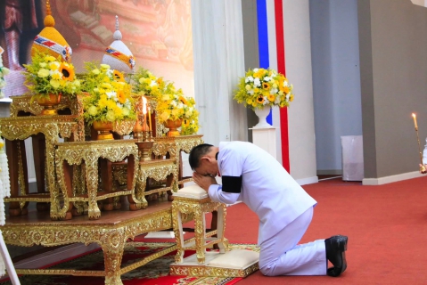 ไฟล์แนบ กปภ.สาขากำแพงเพชร  เข้าร่วมพิธีวางพวงมาลาถวายราชสักการะ เนื่องในวันคล้ายวันสวรรคต "สมเด็จพระนารายณ์มหาราช" ประจำปี 2569 
