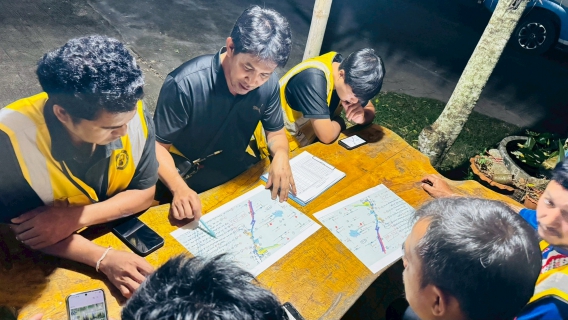 ไฟล์แนบ การประปาส่วนภูมิภาคสาขาอ่าวลึก ดำเนินการทำ STEP TEST หาท่อแตก-รั่ว บริเวณ MM-03-จ่ายน้ำชุมชนปากน้ำ