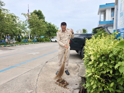 ไฟล์แนบ กปภ.สาขาสมุทรสาคร (พ) จัดกิจกรรมเคารพธงชาติ สวดมนต์ และทำความสะอาดพื้นที่สำนักงาน