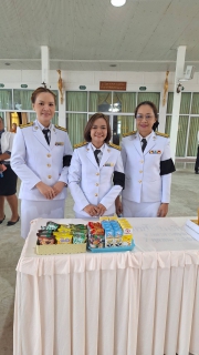 ไฟล์แนบ กปภ.สาขามหาสารคาม เข้าร่วมพิธีเจริญพระพุทธมนต์และพิธีทำบุญตักบาตรถวายพระราชกุศลแด่ พระเจ้าวรวงศ์เธอ พระองค์เจ้าโสมสวลี กรมหมื่นสุทธนารีนาถ เนื่องในวันคล้ายวันประสูติ 13 กรกฎาคม 2569 