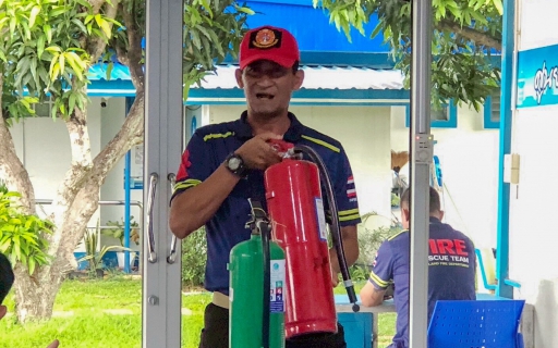 ไฟล์แนบ กปภ.สาขาวัฒนานคร อบรมการดับเพลิงเบื้องต้น Basic Fire Fighting