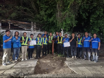 ไฟล์แนบ กปภ.สาขาพนัสนิคม ดำเนินการระบายตะกอนผ่าน หัวดับเพลิง (Fire Hydrant Flushing) ตรวจสอบมาตรวัดน้ำ ในพื้นที่บริการที่มีลูกค้าหรือผู้ใช้น้ำอาศัยอยู่ พื้นที่ หมู่บ้านเอื้ออาทรท่าบุญมี  ตลาดสามแยก  ตลาดเกาะโพธิ์  ต.ท่าบุญมี  ต.เกาะจันทร์ จ.ชลบุรี 