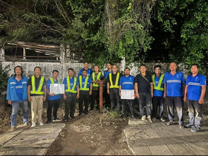 ไฟล์แนบ กปภ.สาขาพนัสนิคม ดำเนินการระบายตะกอนผ่าน หัวดับเพลิง (Fire Hydrant Flushing) ตรวจสอบมาตรวัดน้ำ ในพื้นที่บริการที่มีลูกค้าหรือผู้ใช้น้ำอาศัยอยู่ พื้นที่ หมู่บ้านเอื้ออาทรท่าบุญมี  ตลาดสามแยก  ตลาดเกาะโพธิ์  ต.ท่าบุญมี  ต.เกาะจันทร์ จ.ชลบุรี 