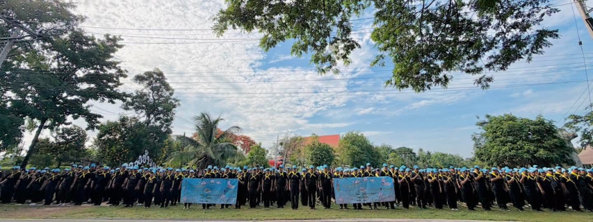 ไฟล์แนบ การประปาส่วนภูมิภาคสาขาพิจิตร โดยนายสมเจต กาหล ผู้จัดการการประปาส่วนภูมิภาคสาขาพิจิตร มอบหมายให้นายมนัส พรหมแต้ม ผู้ช่วยผู้จัดการ พร้อมด้วยหัวหน้างานผลิตและพนักงานในสังกัด เข้าร่วมกิจกรรมจิตอาสาบำเพ็ญสาธารณประโยชน์และสาธารณกุศล เนื่องในโอกาสพระราชพิธีมหามงคลเฉลิมพระชนมพรรษา 4 รอบ สมเด็จพระนางเจ้าฯ พระบรมราชินี 3 มิถุนายน 2569