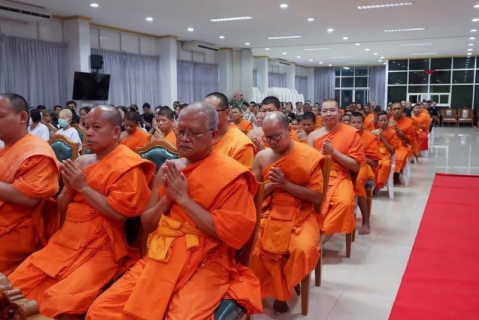 ไฟล์แนบ การประปาส่วนภูมิภาคสาขาพิจิตร นำโดย นายสมเจต กาหล ผู้จัดการการประปาส่วนภูมิภาคสาขาพิจิตร พร้อมด้วย นายมนัส พรหมแต้ม ผู้ช่วยผู้จัดการฯ หัวหน้างาน และพนักงานในสังกัด เข้าร่วมพิธีบำเพ็ญกุศลสวดพระอภิธรรม อุทิศถวายพระกุศล