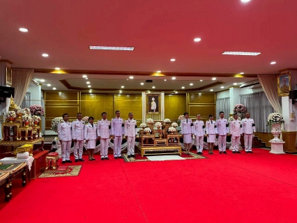 ไฟล์แนบ การประปาส่วนภูมิภาคสาขาพิจิตร เข้าร่วมพิธีบำเพ็ญกุศลสัตตมวาร (๗ วัน) สวดพระพุทธมนต์ สวดพระพิธีธรรมและทำบุญตักบาตรข้าวสารอาหารแห้ง ถวายพระกุศล