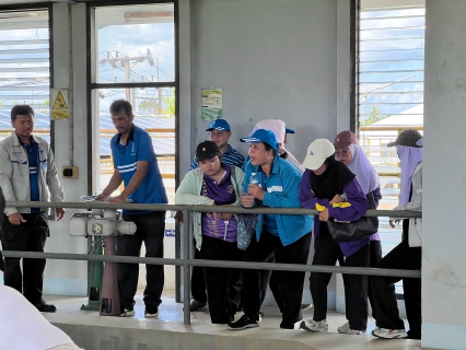 ไฟล์แนบ การประปาส่วนภูมิภาค สาขาตรัง ต้อนรับคณะนักศึกษาวิทยาลัย การสาธารณสุขสิรินธร จังหวัดตรัง ศึกษาดูงานกระบวนการผลิตน้ำประปา