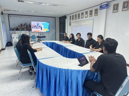 ไฟล์แนบ กิจกรรม Morning Talk กปภ.สาขาบางสะพาน ประจำเดือน เมษายน 2569  วันพฤหัสบดีที่ 30 เมษายน   2569  นำโดย นายณรงค์ชัย จงดี ผู้จัดการการประปาส่วนภูมิภาคสาขาบางสะพาน และ หัวหน้างานฯ พร้อมด้วยพนักงาน,ลูกจ้าง ในสังกัด เข้าร่วมประชุม "สนทนายามเช้า" (Morning Talk)  ประจำเดือน เมษายน 2569  ซึ่งในการประชุมในครั้งนี้ผจก.ได้ แจ้งเพื่อทราบ