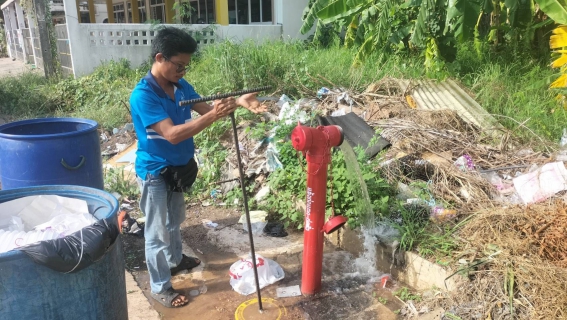 ไฟล์แนบ กปภ.สาขาพนมสารคาม ดำเนินมาตรการเชิงรุกระบายตะกอนในพื้นที่บริการที่มีลูกค้าหรือผู้ใช้น้ำอาศัยอยู่ พื้นที่เขตจำหน่ายน้ำการประปาส่วนภูมิภาคสาขาพนมสารคาม อ.พนมสารคาม จ.ฉะเชิงเทรา 