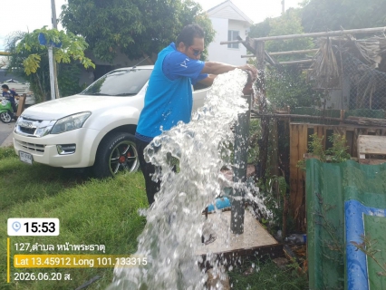 ไฟล์แนบ กปภ.สาขาพนัสนิคม  ดำเนินการระบายตะกอนผ่าน หัวดับเพลิง (Fire Hydrant Flushing) ตรวจสอบมาตรวัดน้ำ 