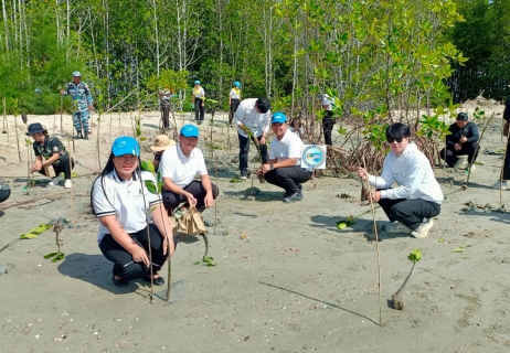 ไฟล์แนบ การประปาส่วนภูมิภาคสาขาปากน้ำประแสร์ ร่วมกิจกรรมโครงการปลูกต้นไม้เฉลิมพระเกียรติ