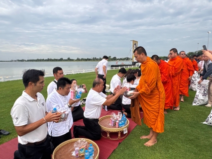 ไฟล์แนบ การประปาส่วนภูมิภาคสาขาพิจิตร ร่วมกิจกรรมทำบุญตักบาตรรับอรุณ ปูเสื่อ นั่งสาด ตักบาตรรับอรุณ เสริมบุญที่บึงสีไฟ ประจำเดือน มิถุนายน 2569