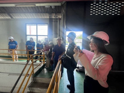 ไฟล์แนบ กปภ.สาขาธัญบุรี ต้อนรับคณะศึกษาดูงาน บมจ. ทีม คอนซัลติ้ง เอนจิเนียริ่ง แอนด์ แมเนจเมนท์ เสริมสร้างความรู้ด้านระบบผลิตน้ำประปาและวิศวกรรมการจัดการน้ำ