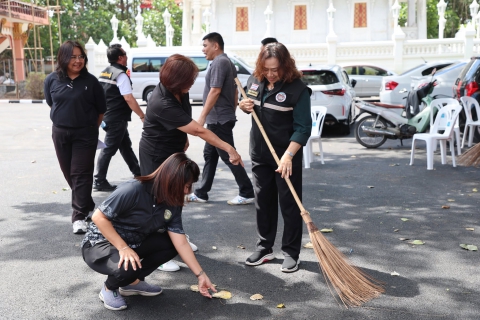 ไฟล์แนบ กปภ.สาขาภูเก็ต เข้าร่วมกิจกรรมจิตอาสา"รวมพลังสร้างสัมปปายะสู่วัด ด้วยวิถี 5 ส" (Big Cleaning Day) ณ วัดกะทู้ ตำบลกะทู้ อำเภอกะทู้ จังหวัดภูเก็ต