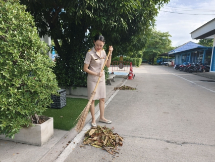 ไฟล์แนบ กปภ.สาขาสมุทรสาคร (พ) จัดกิจกรรมเคารพธงชาติ สวดมนต์ และทำความสะอาดพื้นที่สำนักงาน