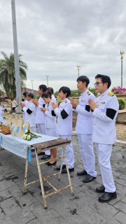 ไฟล์แนบ กปภ.สาขาปทุมธานี(พ) เข้าร่วมพิธีเจริญพระพุทธมนต์ และทำบุญตักบาตรถวายพระราชกุศล เนื่องในโอกาส เฉลิมพระชนมพรรษาพระเกียรติพระบาทสมเด็จพระเจ้าอยู่หัว