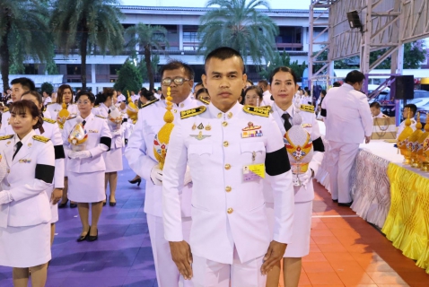 ไฟล์แนบ การประปาส่วนภูมิภาคสาขาชุมพร เข้าร่วมกิจกรรมพิธีทำบุญตักบาตร พิธีทางศาสนามหามงคล ถวายสัตย์ปฏิญาณตน พิธีถวายเครื่องราชสักการะและวางพานพุ่ม และพิธีจุดเทียนชัยถวายพระพรเนื่องในโอกาสวันเฉลิมพระชนมพรรษา พระบาทสมเด็จพระเจ้าอยู่หัว 28 กรกฎาคม 2569
