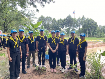 ไฟล์แนบ กปภ.สาขามหาสารคาม เข้าร่วมกิจกรรมจิตอาสาลงแขกดำนา เฉลิมพระเกียรติพระบาทสมเด็จพระเจ้าอยู่หัว เนื่องในโอกาสวันเฉลิมพระชนมพรรษา 28 กรกฎาคม 2569 พร้อมปล่อยพันธุ์ปลาและปลูกผักสวนครัว 