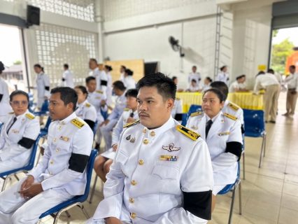 ไฟล์แนบ  กปภ.สาขาหลังสวน เข้าร่วมพิธีเจริญพระพุทธมนต์ ทำบุญตักบาตร และปล่อยพันธุ์ปลา ถวายพระราชกุศลเนื่องในโอกาสวันเฉลิมพระชนมพรรษา พระบาทสมเด็จพระเจ้าอยู่หัว