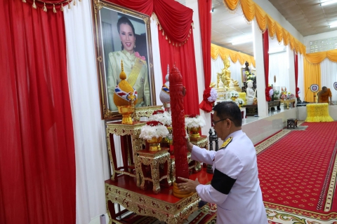 ไฟล์แนบ การประปาส่วนภูมิภาคสาขาชุมพร เข้าร่วมพิธีถวายเทียนพรรษาพระราชทานและพัดรองที่ระลึก ทูลกระหม่อมหญิงอุบลรัตนราชกัญญา สิริวัฒนาพรรณวดี เนื่องในวันอาสาฬหบูชาและวันเข้าพรรษา ประจำปี 2569
