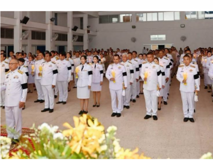 ไฟล์แนบ กปภ.สาขาวัฒนานคร เข้าร่วมพิธี เฉลิมพระเกียรพระบรมสมเด็จพระเจ้าอยู่หัว  เนื่องในโอกาสวันเฉลิมพระชนมพรรษา 