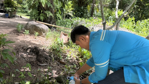 ไฟล์แนบ กปภ.สาขาขนอม ลงพื้นที่ ตรวจวัดแรงดันน้ำ แก้ปัญหาน้ำไหลอ่อน!