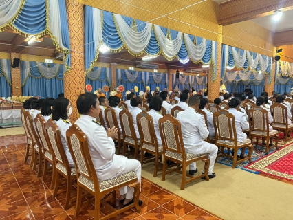 ไฟล์แนบ การประปาส่วนภูมิภาคสาขาประจวบคีรีขันธ์ ร่วมพิธีบําเพ็ญกุศลปัญญาสมวาร 50 วัน เพื่ออุทิศถวายเป็นพระกุศลแด่ สมเด็จพระเจ้าลูกเธอ เจ้าฟ้าพัชรกิติยาภา นเรนทิราเทพยวดี กรมหลวงราชสาริณีสิริพัชร มหาวัชรราชธิดา