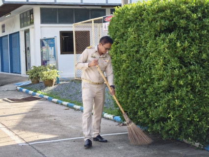 ไฟล์แนบ กปภ.สาขาสมุทรสาคร (พ) จัดกิจกรรมเคารพธงชาติ สวดมนต์ และทำความสะอาดพื้นที่สำนักงาน