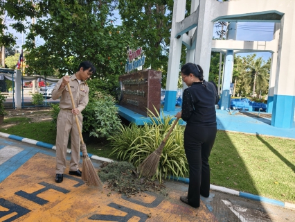 ไฟล์แนบ กปภ.สาขาสมุทรสาคร (พ) จัดกิจกรรมเคารพธงชาติ สวดมนต์ และทำความสะอาดพื้นที่สำนักงาน