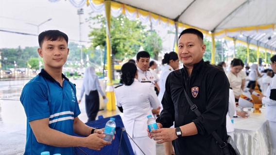 ไฟล์แนบ กปภ.สาขาระนอง ร่วมพิธีถวายเครื่องราชสักการะ วางพานพุ่ม และจุดเทียนถวายพระพรชัยมงคล เนื่องในโอกาสวันเฉลิมพระชนมพรรษา พระบาทสมเด็จพระเจ้าอยู่หัว 28 กรกฎาคม 2569