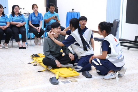 ไฟล์แนบ กปภ.ข.6 จัดอบรมหลักสูตร การปฐมพยาบาลเบื้องต้น และการกู้ชีพขั้นพื้นฐาน ประจำปี 2569