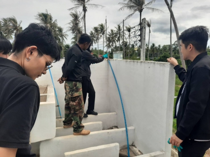 ไฟล์แนบ กปภ.สาขาบางสะพาน ร่วมลงพื้นที่ติดตามและขับเคลื่อนงานพัฒนาระบบจัดการคุณภาพน้ำประปาหมู่บ้าน 