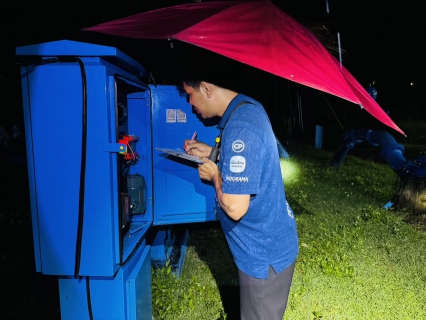 ไฟล์แนบ กปภ.สาขาอ่าวลึก ลงพื้นที่ทำ STEP TEST DAY เร่งค้นหาน้ำสูญเสีย ค้นพบจุดสงสัย 2 พื้นที่ย่อย พร้อมเตรียมเข้าซ่อมแซมทันที