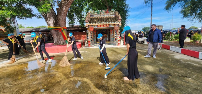 ไฟล์แนบ กปภ.สาขาบ้านโป่ง ร่วมกิจกรรมจิตอาสาเฉลิมพระเกียรติสมเด็จพระนางเจ้าสิริกิติ์ พระบรมราชินีนาถ พระบรมราชชนนีพันปีหลวง เนื่องในโอกาสวันเฉลิมพระชนมพรรษา 12 สิงหาคม 2569