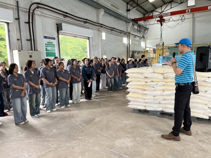 ไฟล์แนบ กปภ.สาขามหาสารคาม ร่วมกับ กองควบคุมคุณภาพน้ำ 2 กปภ.ข.6 ร่วมต้อนรับอาจารย์ และนักศึกษาจากมหาวิทยาลัยมหาสารคาม ในการศึกษาดูงาน กระบวนการผลิตน้ำประปาและอาคารปฏิบัติการวิทยาศาสตร์ ณ สถานีผลิตน้ำห้วยคะคาง ตำบลตลาด อำเภอเมือง จังหวัดมหาสารคาม