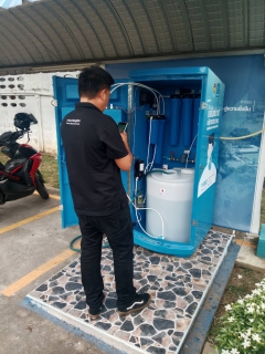 ไฟล์แนบ กปภ.สาขากาญจนบุรี บำรุงรักษา, เปลี่ยนไส้กรองน้ำ และทำความสะอาดตู้กดน้ำดื่มสะอาดบริการประชาชน เพื่อให้บริการน้ำดื่มสะอาดฟรี โดยมีวัตถุประสงค์ในการพัฒนาคุณภาพชีวิตประชาชน ณ สำนักงาน กปภ.สาขากาญจนบุรี 