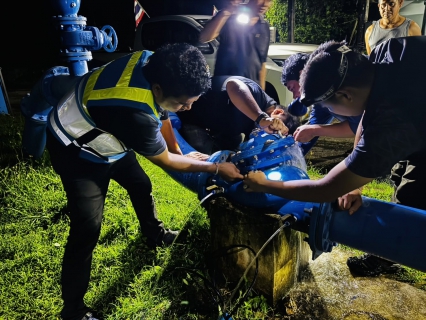 ไฟล์แนบ กปภ.สาขาอ่าวลึก ลงพื้นที่ถอดล้าง PRV เพิ่มประสิทธิภาพการจ่ายน้ำ ตามแผนประจำเดือน สิงหาคม 2569