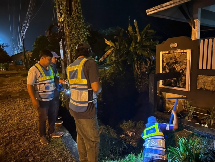 ไฟล์แนบ กปภ.สาขาตะกั่วป่า ดำเนินงานตามแผนบริหารจัดการน้ำสูญเสียเชิงรุก ทำ Step Test ลงพื้นที่เดินเท้าหาท่อแตกรั่ว พร้อมซ่อมปิดจุด เพื่อลดการเกิดน้ำสูญเสีย