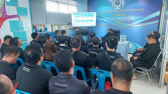 ไฟล์แนบ กปภ.สาขาระนอง ให้การต้อนรับ 4 สาขาในสังกัด เข้าศึกษาดูงานการบริหารจัดการตะกอนในระบบผลิต