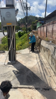 ไฟล์แนบ การประปาส่วนภูมิภาคสาขาภูเก็ต ลงพื้นที่สำรวจหาท่อแตกท่อรั่วเชิงรุก (ALC) บริเวณต.ไม้ขาว อ.ถลาง จ.ภูเก็ต
