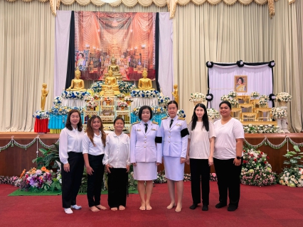 ไฟล์แนบ กปภ.สาขากุยบุรี เข้าร่วมพิธีเจริญพระพุทธมนต์และทำบุญตักบาตร ถวายเป็นพระราชกุศล เนื่องในโอกาสวันเฉลิมพระชนมพรรษา สมเด็จพระนางเจ้าสิริกิติ์ พระบรมราชินีนาถ พระบรมราชชนนีพันปีหลวง