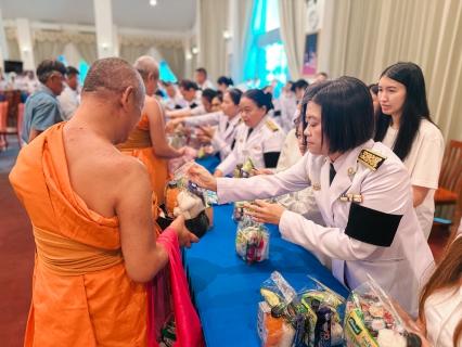 ไฟล์แนบ กปภ.สาขากุยบุรี เข้าร่วมพิธีเจริญพระพุทธมนต์และทำบุญตักบาตร ถวายเป็นพระราชกุศล เนื่องในโอกาสวันเฉลิมพระชนมพรรษา สมเด็จพระนางเจ้าสิริกิติ์ พระบรมราชินีนาถ พระบรมราชชนนีพันปีหลวง
