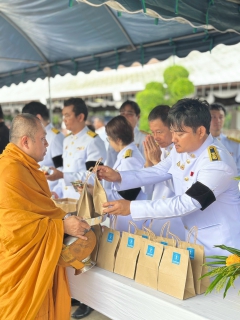 ไฟล์แนบ กปภ.สาขาตราด ร่วมพิธีร่วมพิธีทำบุญตักบาตรเนื่องในวันคล้ายวันพระราชสมภพ สมเด็จพระนางเจ้าสิริกิติ์ พระบรมราชินีนาถ พระบรมราชชนนีพันปีหลวง และวันแม่แห่งชาติ 12 สิงหาคม 2569