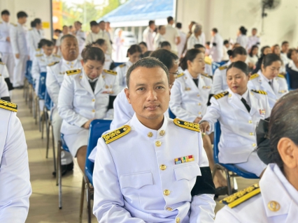 ไฟล์แนบ กปภ.สาขาหลังสวน เข้าร่วมพิธีเจริญพระพุทธมนต์และทำบุญตักบาตรถวายพระราชกุศล