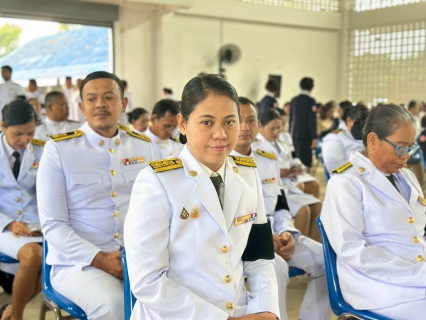 ไฟล์แนบ กปภ.สาขาหลังสวน เข้าร่วมพิธีเจริญพระพุทธมนต์และทำบุญตักบาตรถวายพระราชกุศล